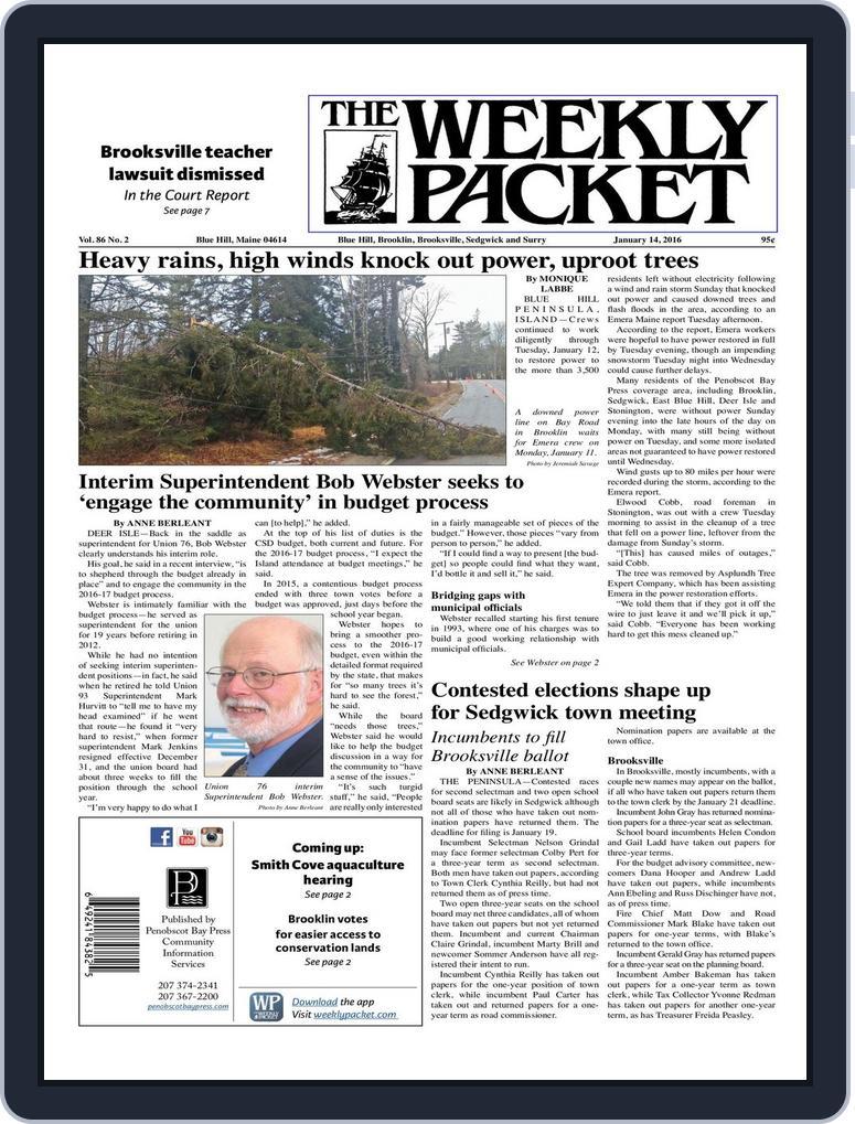 The Weekly Packet 1/14/2016 (Digital) - DiscountMags.com (Australia)