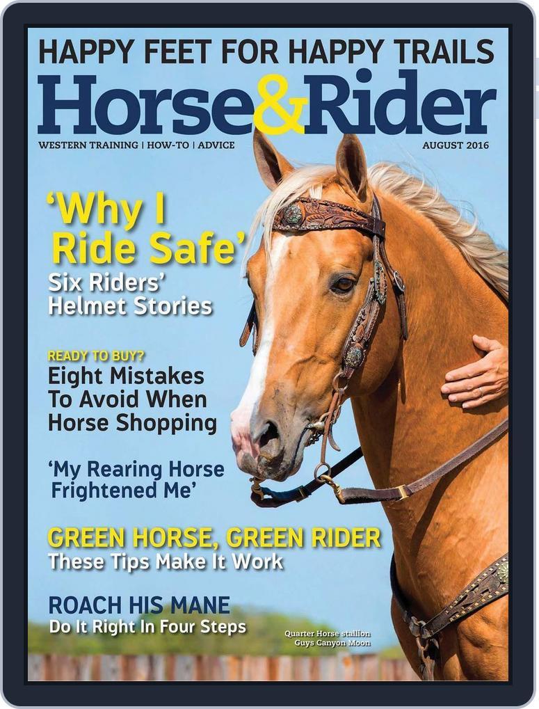 Horse and Rider August 2016 (Digital) - DiscountMags.com (Australia)