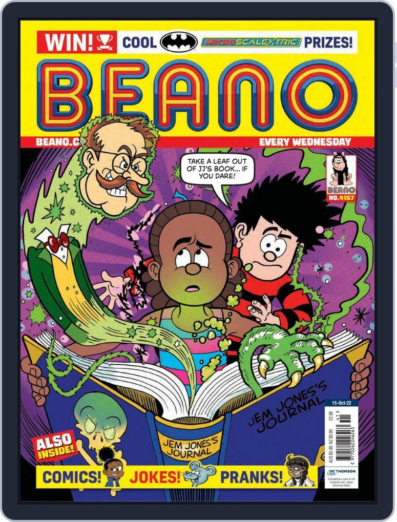 The Beano October 15, 2022 (Digital) - DiscountMags.com