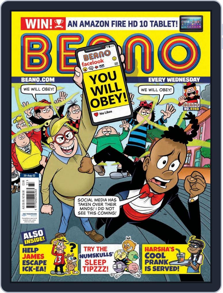 The Beano August 20, 2022 (Digital) - DiscountMags.com
