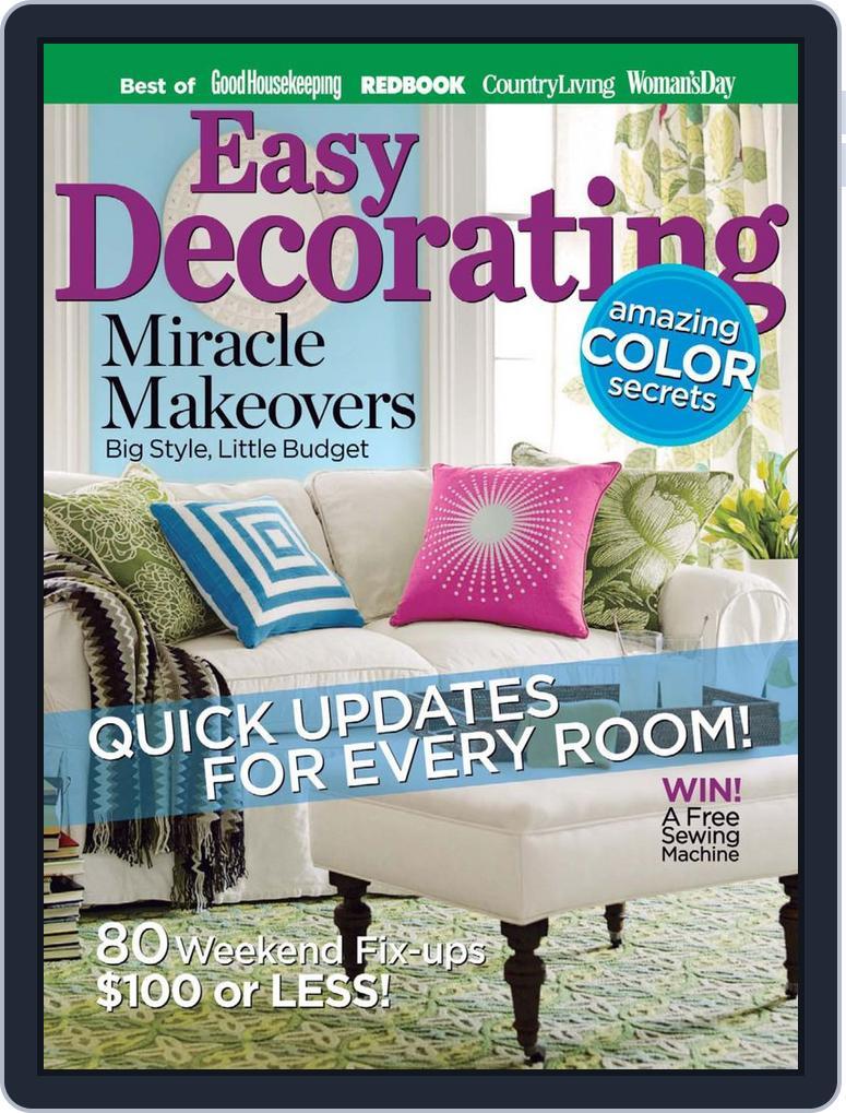 Easy Decorating Ideas Magazine (Digital) - DiscountMags.com