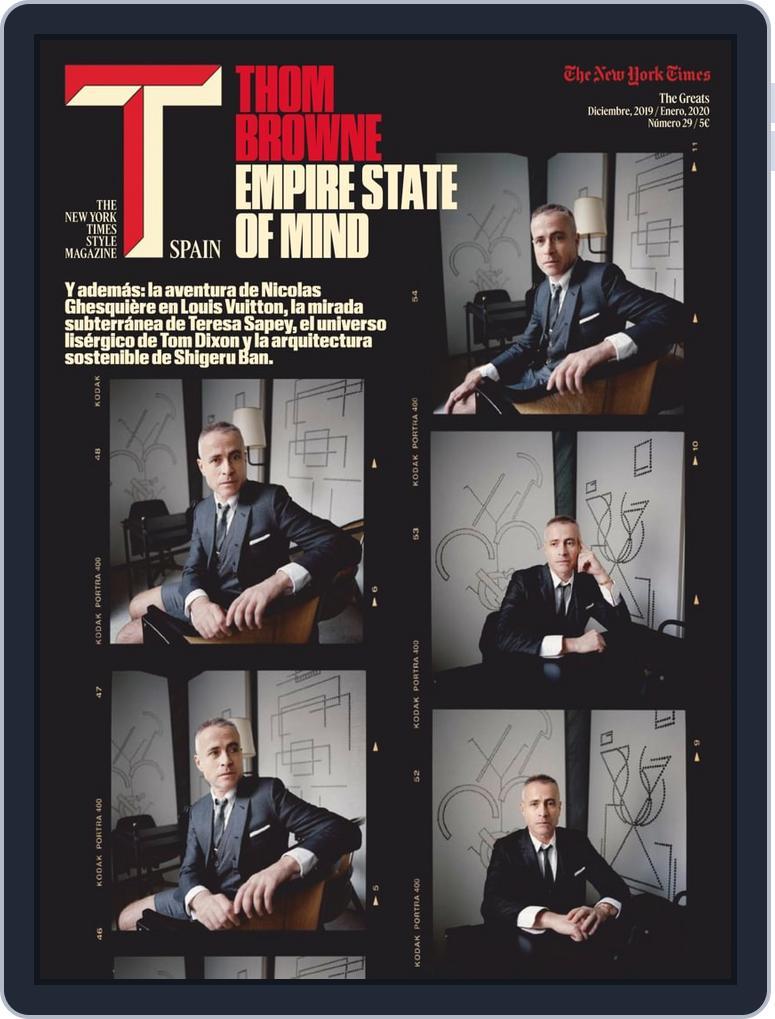 T Magazine SPAIN Diciembre 2019 - Enero 2020 (Digital) - DiscountMags.com