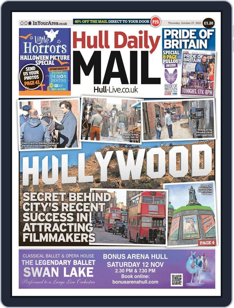 Hull Daily Mail October 27, 2022 (Digital) - DiscountMags.ca