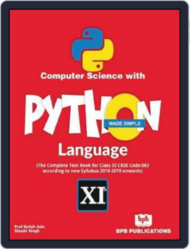 Computer Science with Python Language Made Simple Magazine (Digital ...