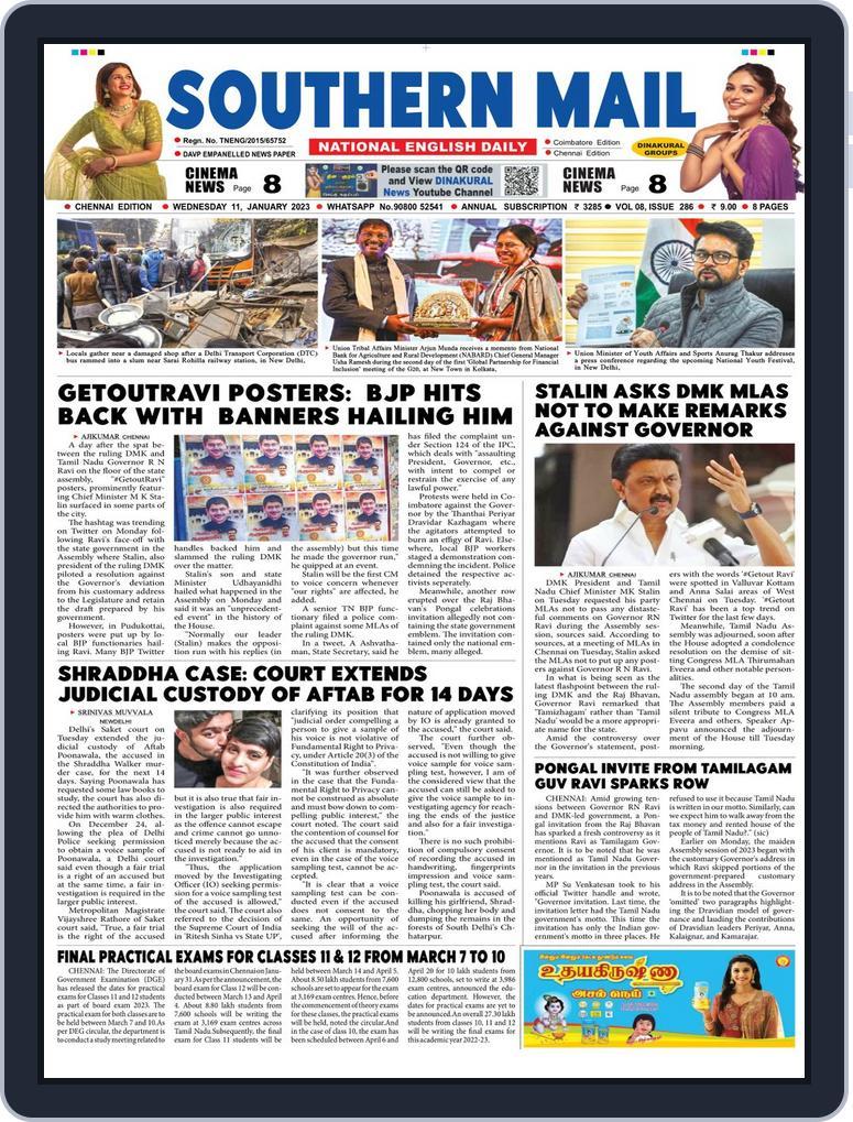 Southern Mail Newspaper January 11, 2023 (Digital) - DiscountMags.ca