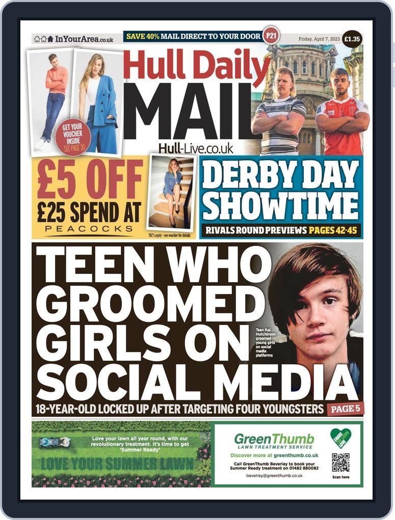 Hull Daily Mail April 07, 2023 (Digital) - DiscountMags.com