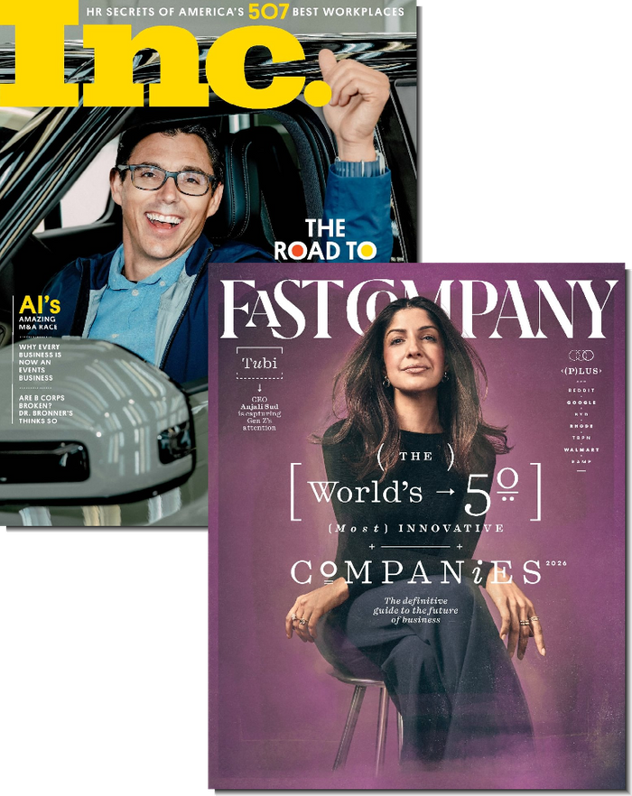 Inc & Fast Company Bundle Subscription Discount - DiscountMags.com
