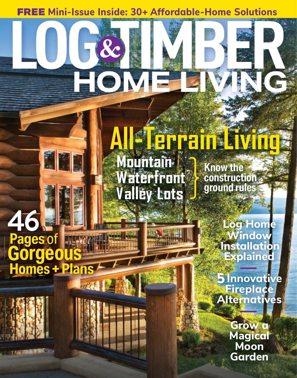 Log and Timber Home Living Magazine Subscription - Design and Decor ...