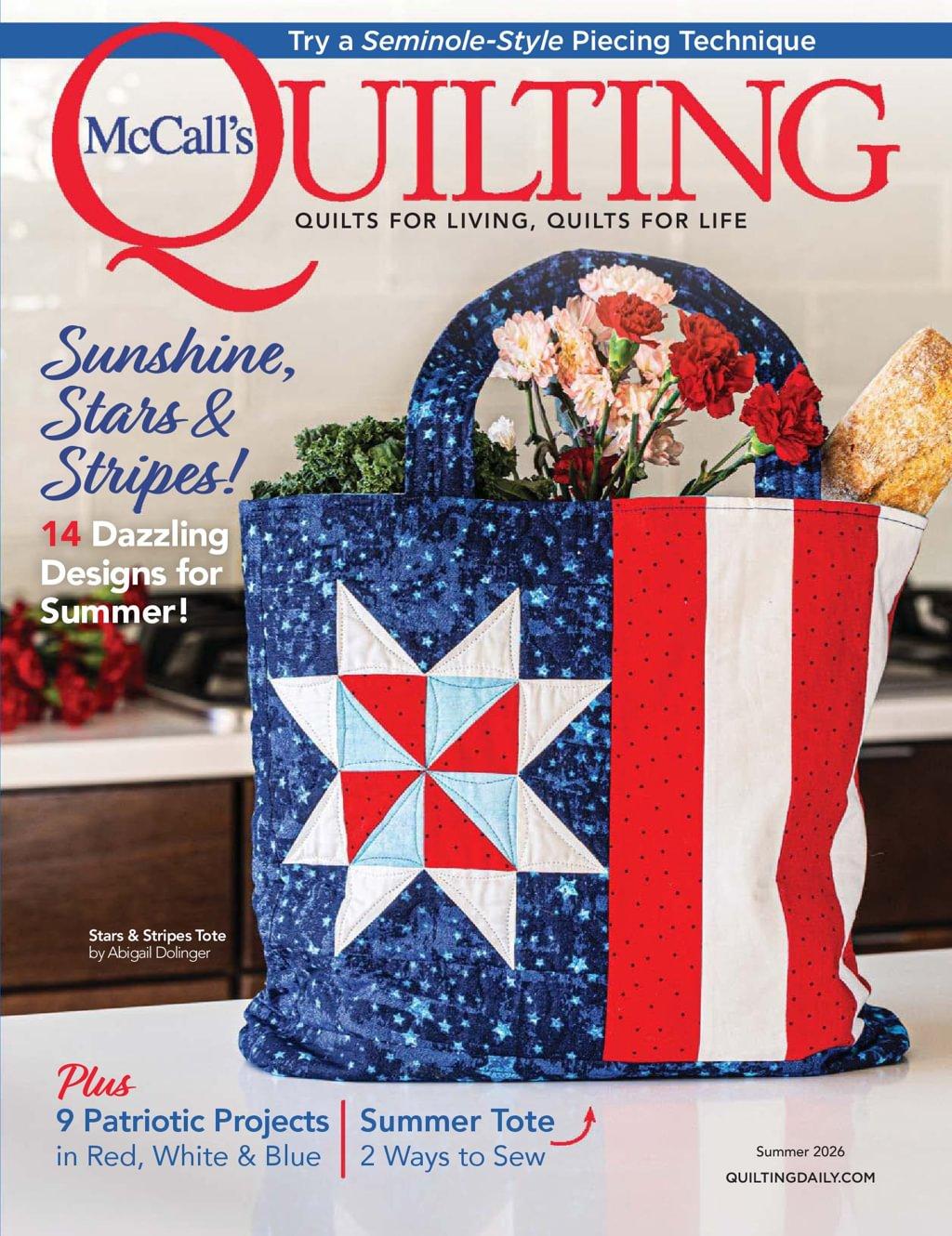 product photo of McCall's Quilting