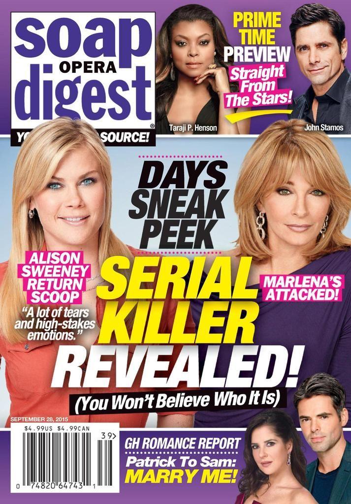 Soap Opera Digest Sep-28-15 (Digital) - DiscountMags.com