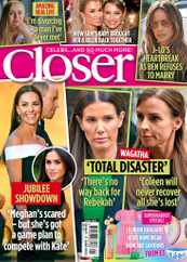 Closer Magazine Subscription May 28th, 2022 Issue