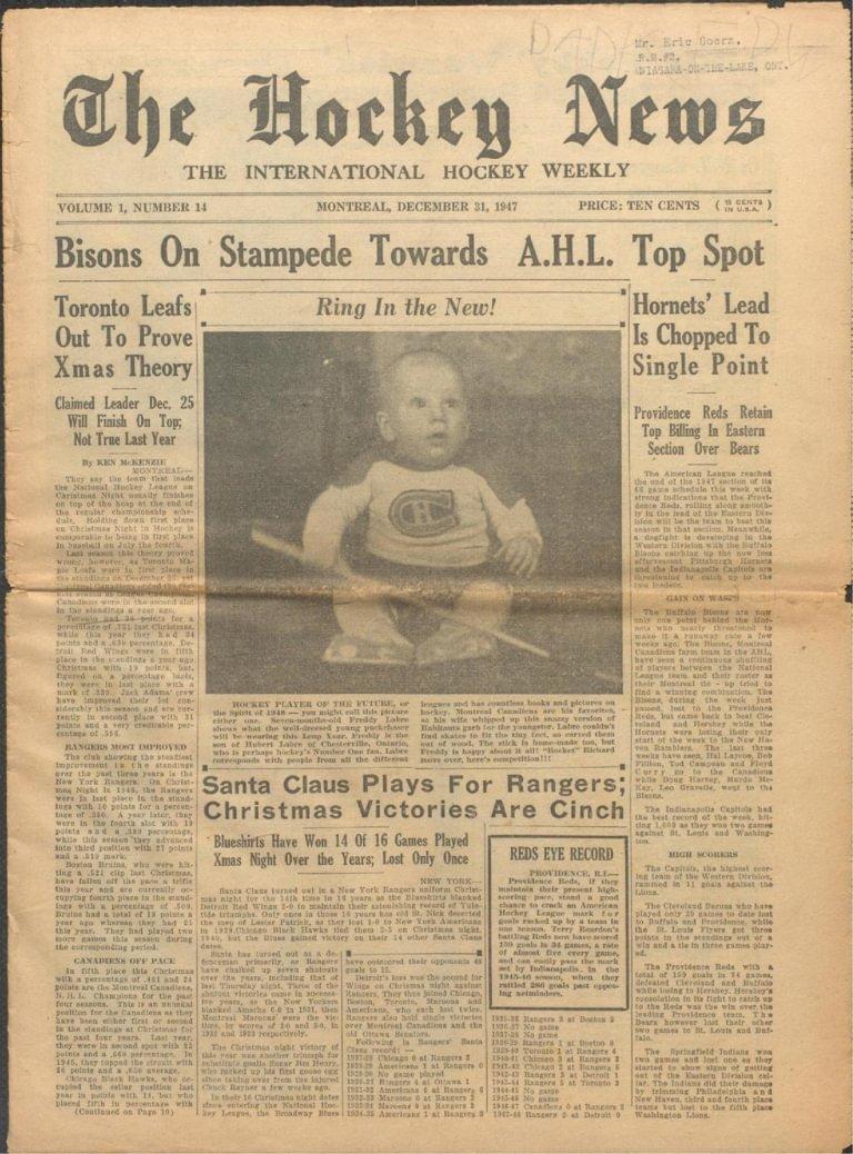 The Hockey News December 31, 1947 (Digital) pic