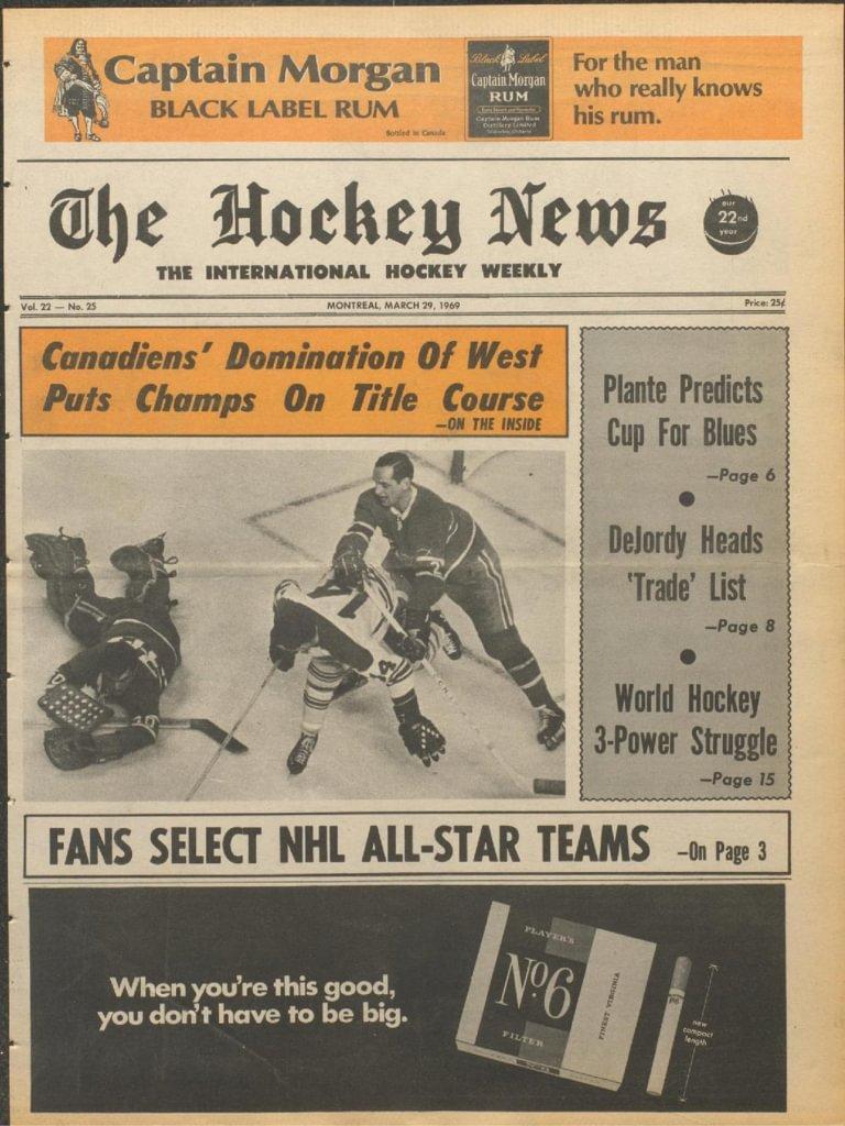 The Hockey News March 29, 1969 (Digital)