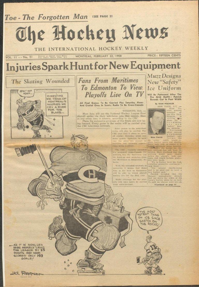 The Hockey News February 22, 1958 (Digital)