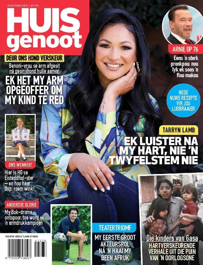 Huisgenoot 26 October 2023 (Digital), image size:775x1019