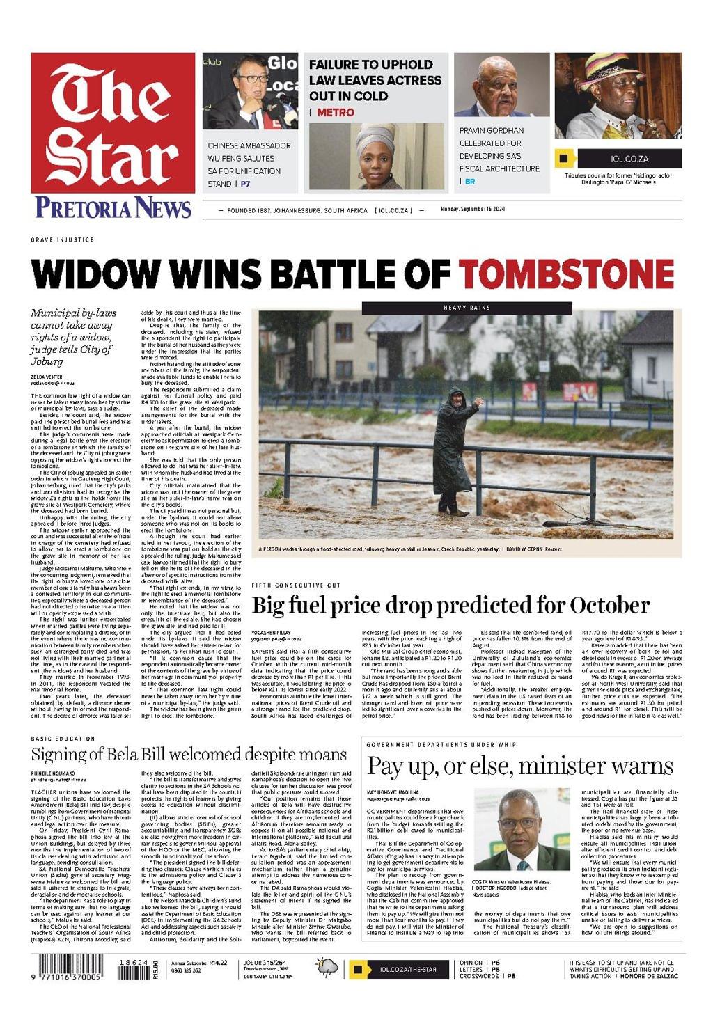 Star South Africa 2024-09-16 (Digital) (Australia)