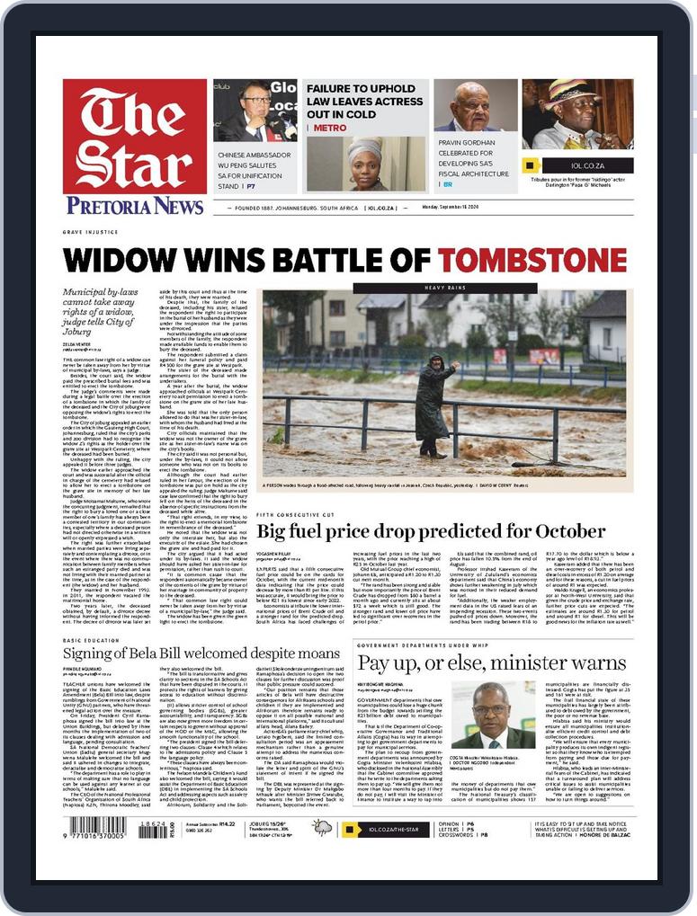 Star South Africa 2024-09-16 (Digital) (Australia)