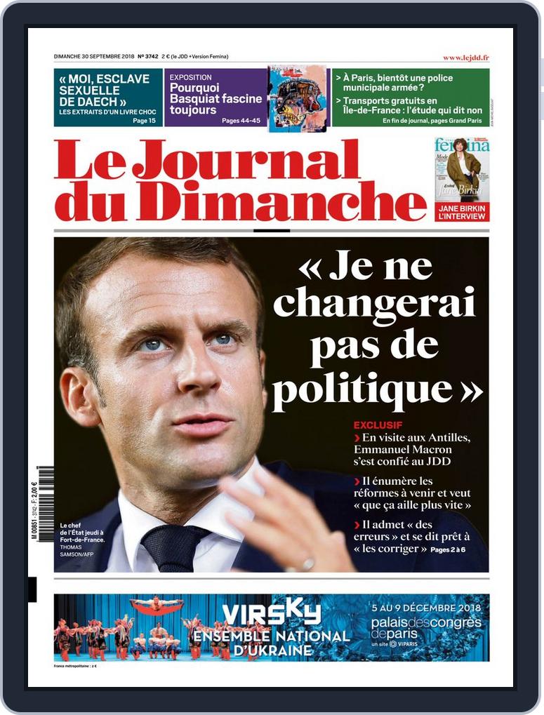 Le Journal Du Dimanche No 3742 Digital Discountmags Com Le Journal Du Dimanche No 3742 Digital Discountmags Com