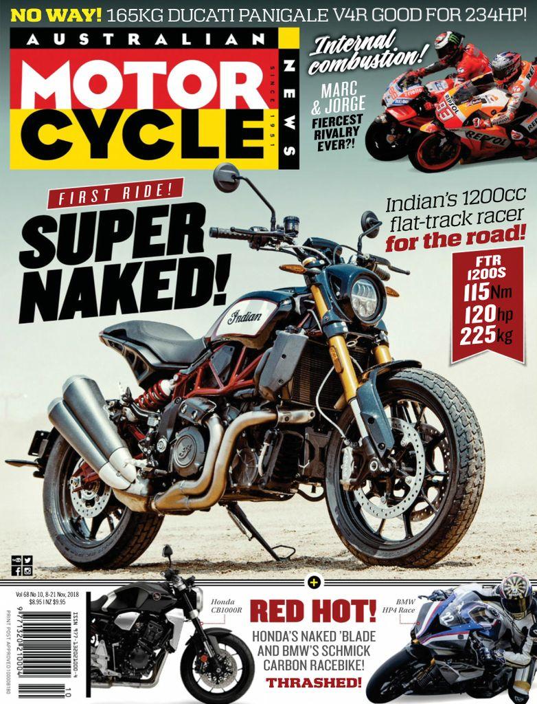 Australian Motorcycle News Back Issue Vol 68 Issue 10 (Digital 
