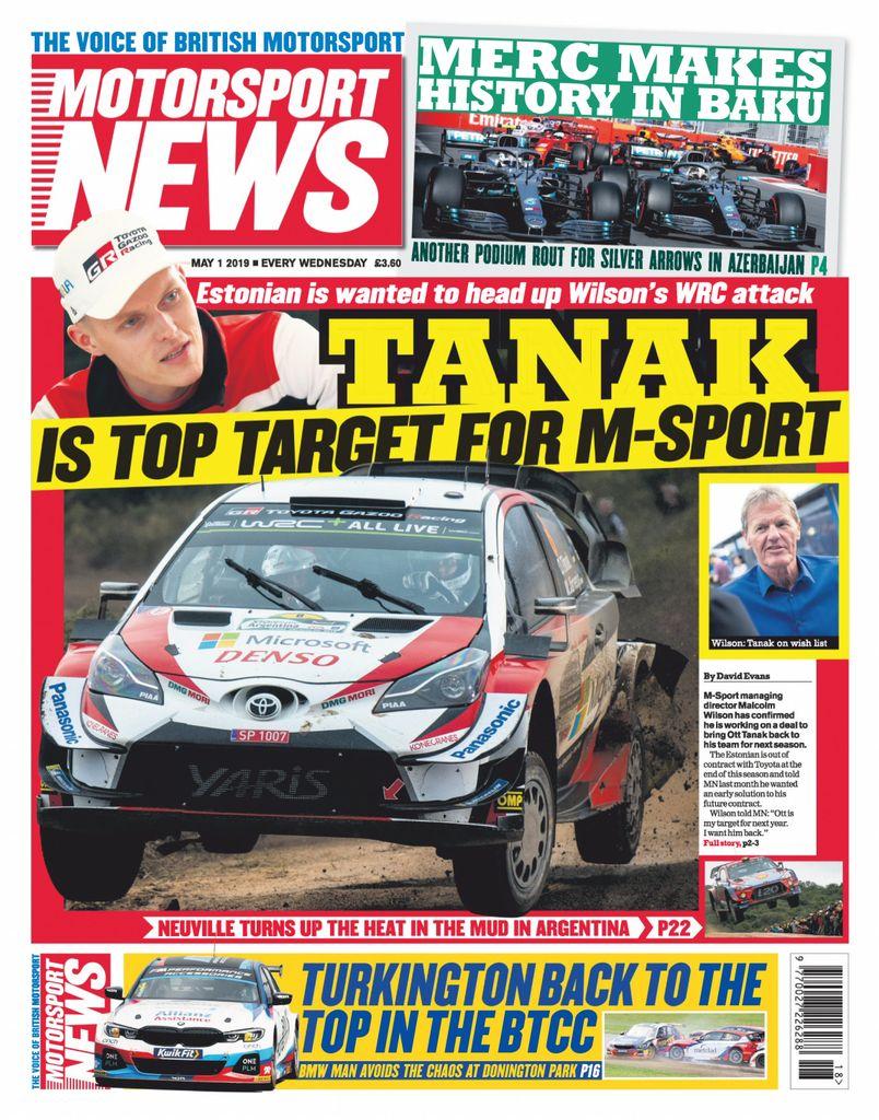 Motorsport News 01/05/19 (Digital) - DiscountMags.com