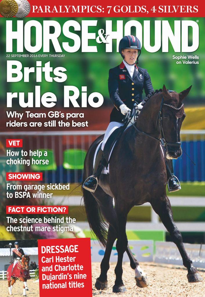 Horse & Hound 22-Sep-2016 (Digital) - DiscountMags.com