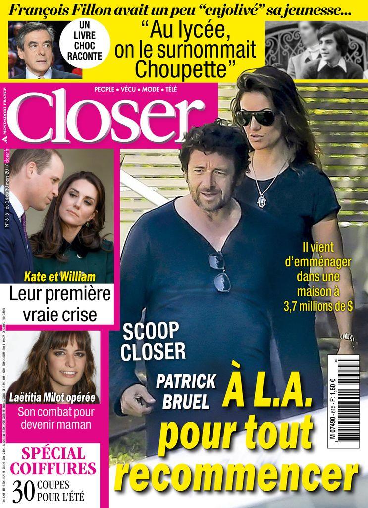 Closer France Back Issue 24 Mars 17 Digital Discountmags Com