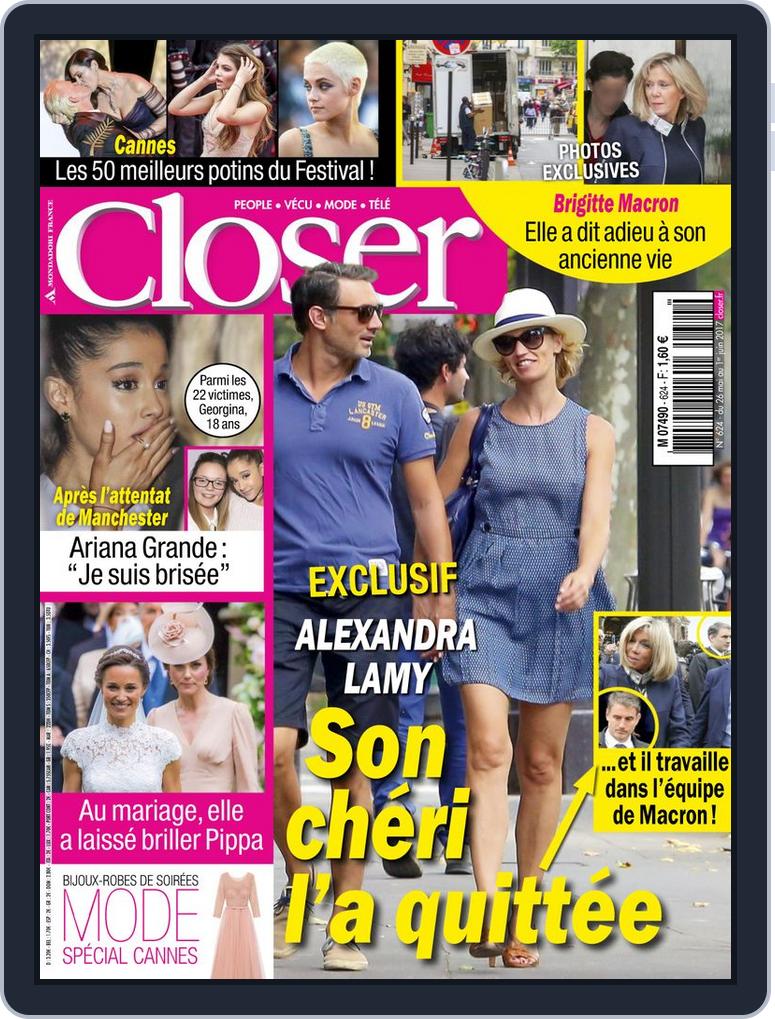 Closer France Back Issue 26 Mai 17 Digital Discountmags Com Closer France Back Issue 26 Mai 17 Digital Discountmags Com
