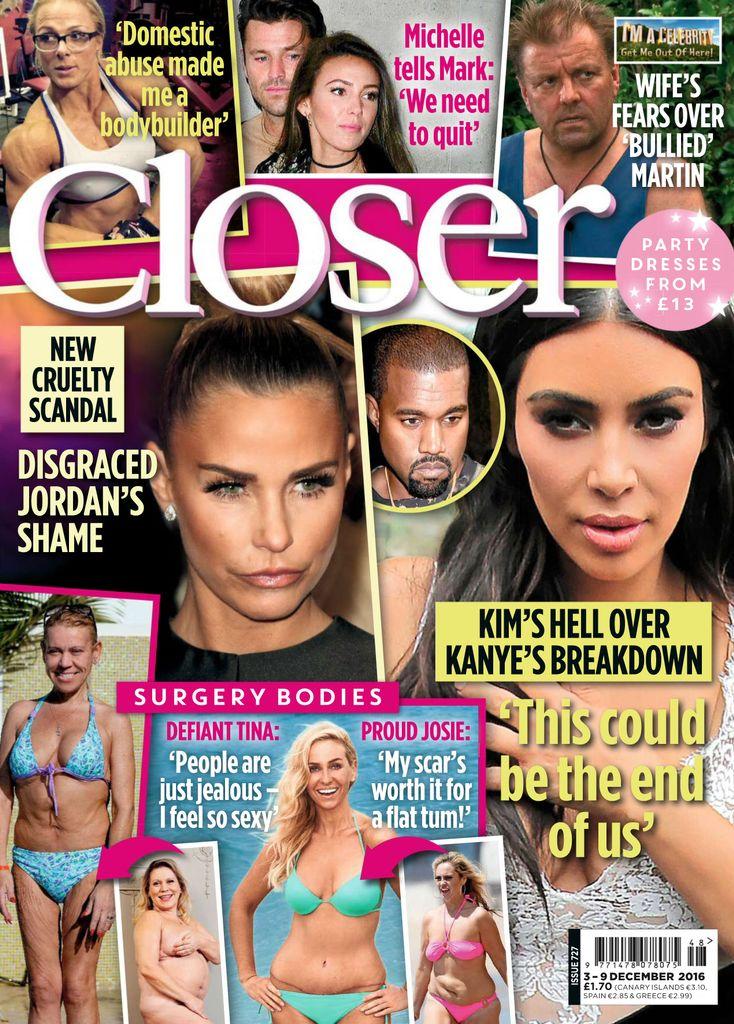 Closer United Kingdom 29 November 2016 (Digital) Foto Foto