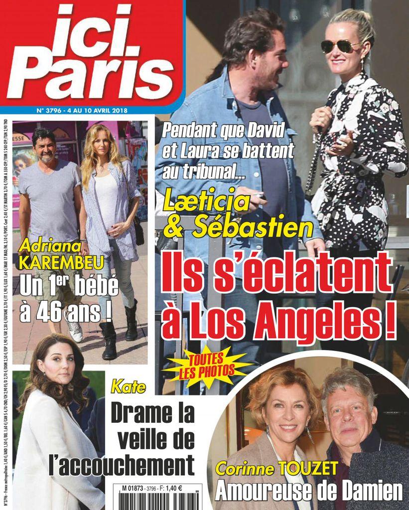 Ici Paris Back Issue No 3796 Digital Discountmags Com