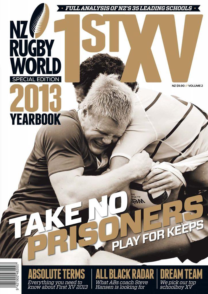 Rugby magazine 2016年　1年分 286300-nz-rugby-world-first-xv