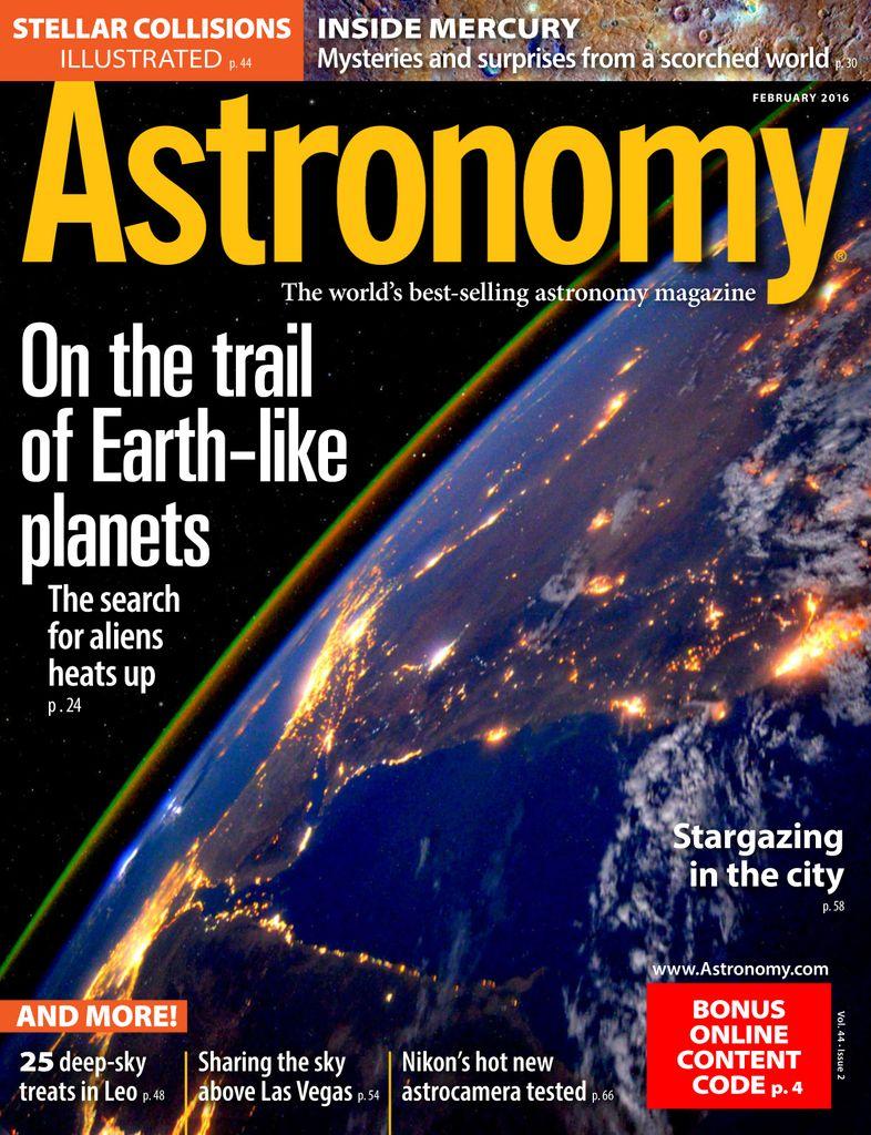 Astronomy February 2016 (Digital) picture