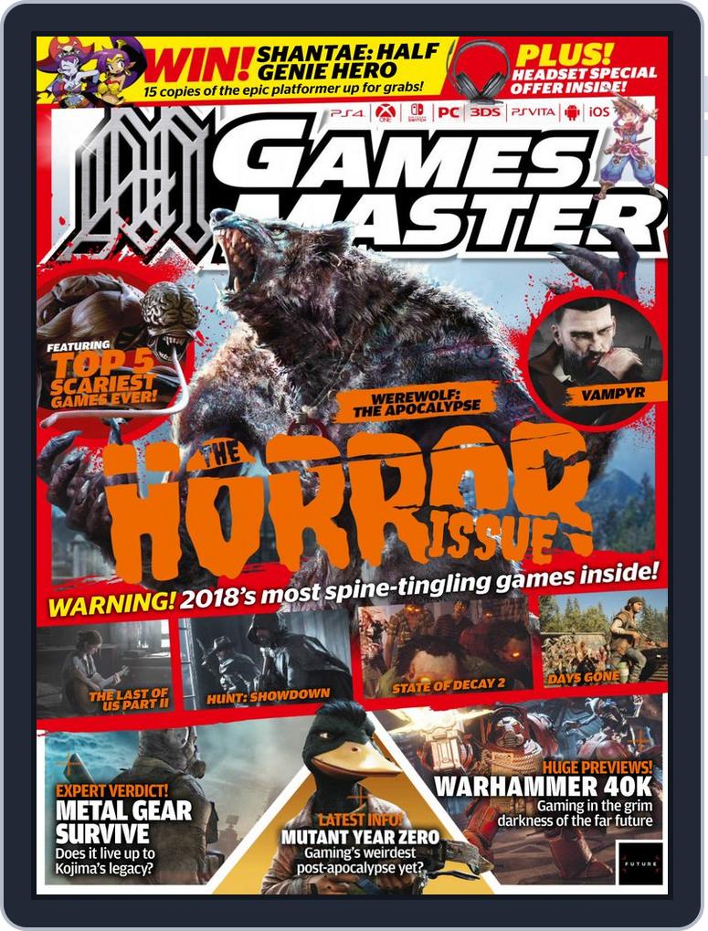 Gamesmaster April 2018 Digital DiscountMags Com