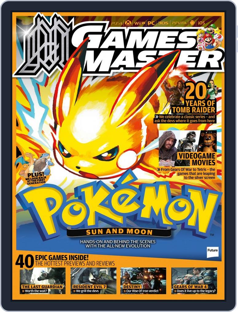 Gamesmaster December 2016 Digital DiscountMags Com