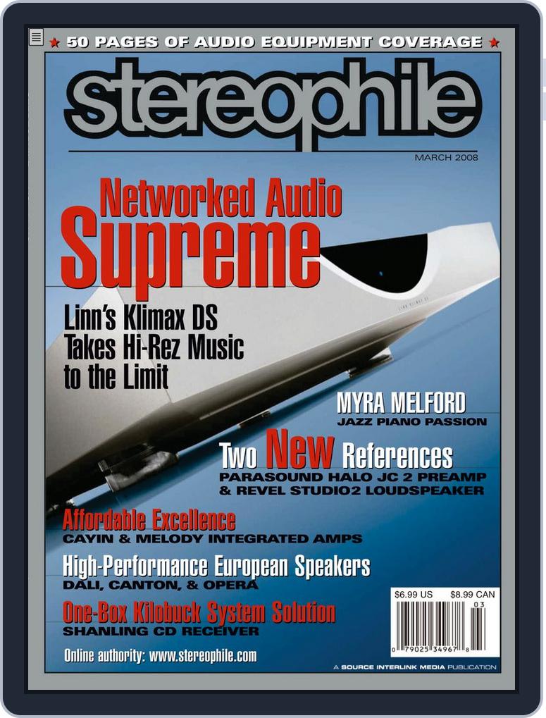 Stereophile Mar 08 Digital DiscountMags Com