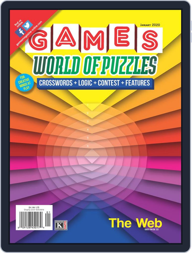Games World of Puzzles January 2020 (Digital)