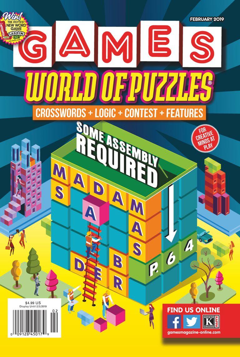 Games World of Puzzles February 2019 (Digital)
