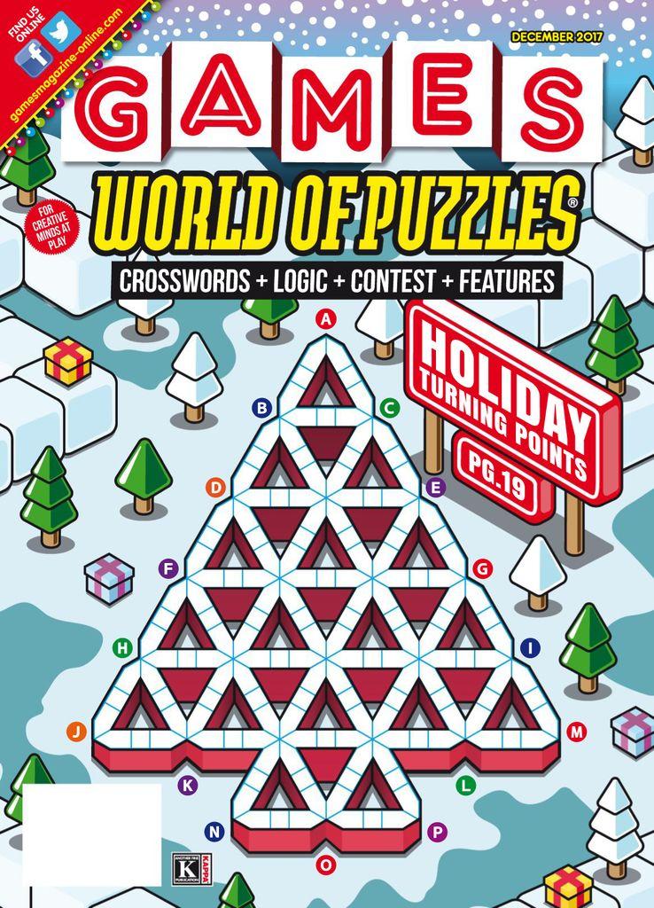 Games World of Puzzles December 2017 (Digital) - DiscountMags.com