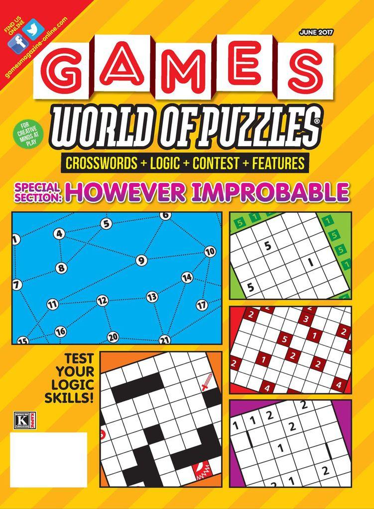 Games World of Puzzles June 2017 Digital DiscountMags