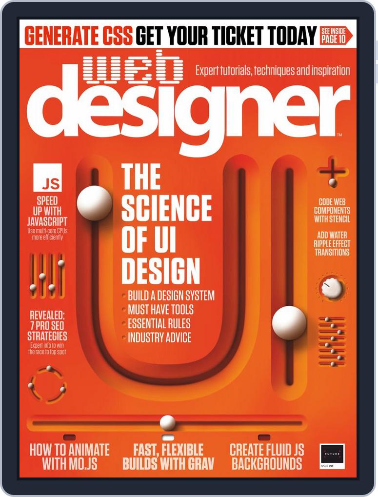 Web Designer No 291 Digital DiscountMags Com