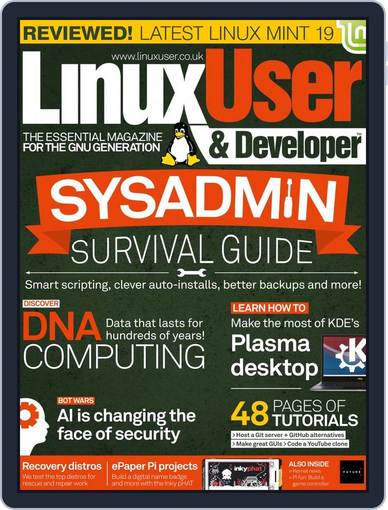 Linux User Developer No 194 Digital DiscountMags Com