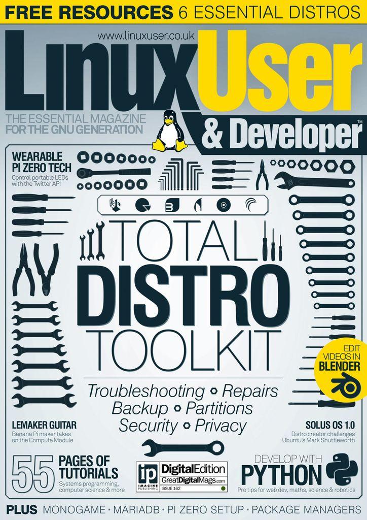 Linux User Developer No. 162 Digital DiscountMags