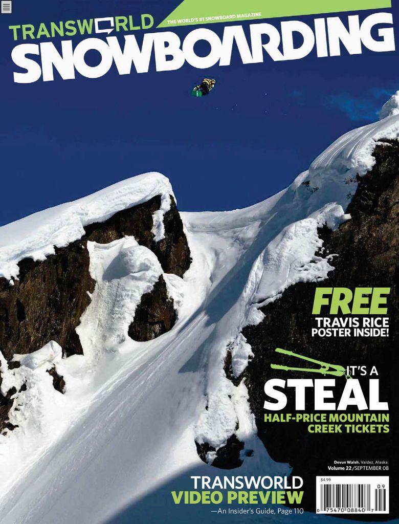 Transworld Snowboarding Sep-08 (Digital)