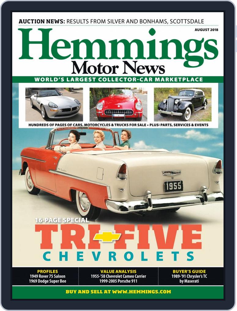Hemmings Motor News August 2018 (Digital) - DiscountMags.com