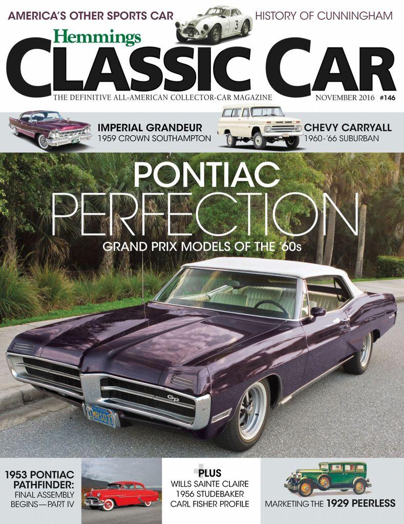 Hemmings Classic Car Back Issue November 2016 Digital Discountmags Com Australia