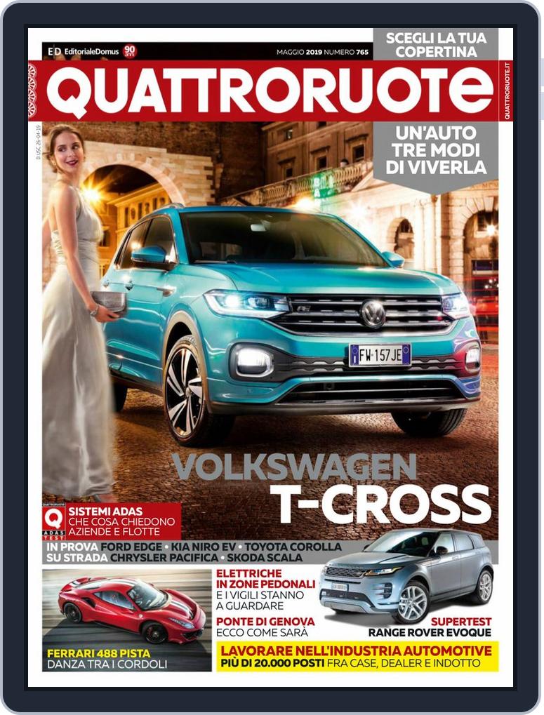 Quattroruote Maggio 2019 (Digital) - DiscountMags.com