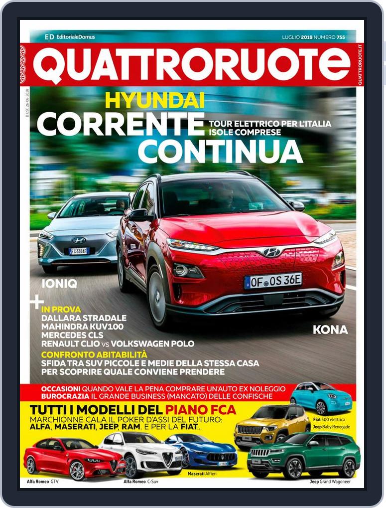 Quattroruote Luglio 2018 (Digital) - DiscountMags.com