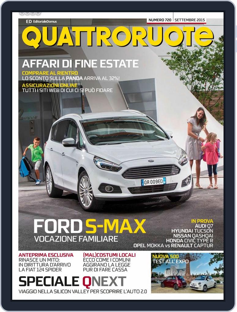 Quattroruote Settembre 2015 (Digital) - DiscountMags.com ...