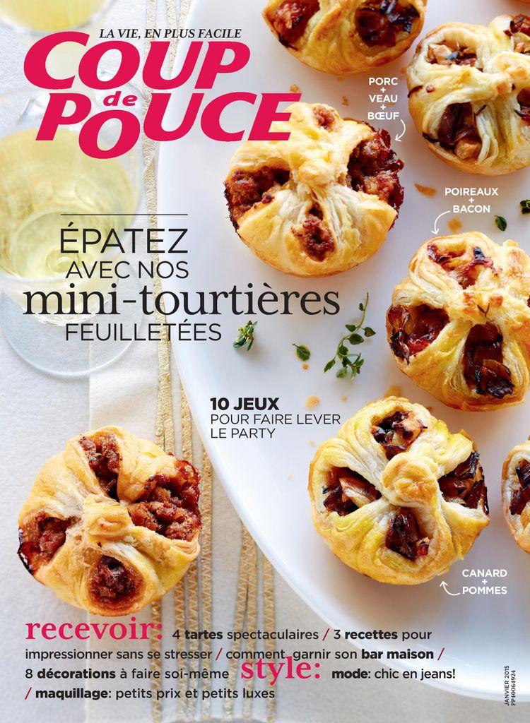Coup De Pouce Back Issue Janvier 15 Digital Discountmags Com Australia