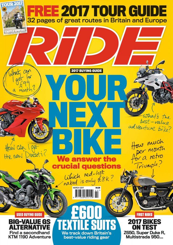 RiDE United Kingdom March 2017 (Digital) - DiscountMags.com