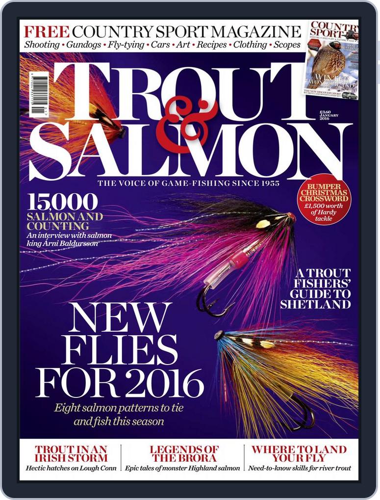 Trout & Salmon January 2016 (Digital) - DiscountMags.com ...